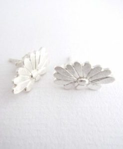 Daisy - Sterling Silver Stud Earrings